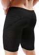 Men's Tight Yoga Mesh Training Bodybuilding Gym Workout Shorts Jammer Swimsuit