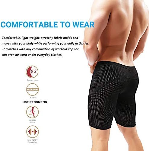 Men's Tight Yoga Mesh Training Bodybuilding Gym Workout Shorts Jammer Swimsuit