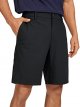 Men's All Day Comfy Golf Shorts - 9'' Stretch Lightweight Casual Work Flat Front Shorts with Pockets