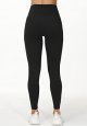 Women's V Cross Waist Workout Leggings Tummy Control Running Yoga Pants with Pockets