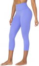 Capri Leggings for Women, High Waisted Yoga Pants with Tummy Control for Workout Running Gym