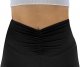 Flare Leggings, Crossover Yoga Pants with Tummy Control, High-Waisted and Wide Leg