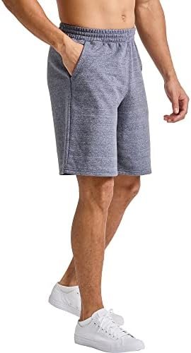 Mens Sweat Shorts, Pull-On Athletic Shorts, 9