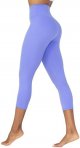 Capri Leggings for Women, High Waisted Yoga Pants with Tummy Control for Workout Running Gym