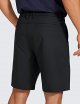 Men's All Day Comfy Golf Shorts - 9'' Stretch Lightweight Casual Work Flat Front Shorts with Pockets