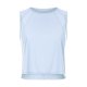 Cotton Cropped Tank Tops for Women - Sleeveless Sports Shirts Athletic Yoga Running Gym Workout Crop Tops